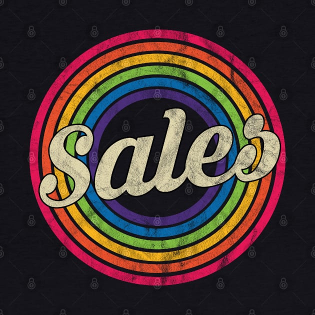 Sales - Retro Rainbow Faded-Style by MaydenArt